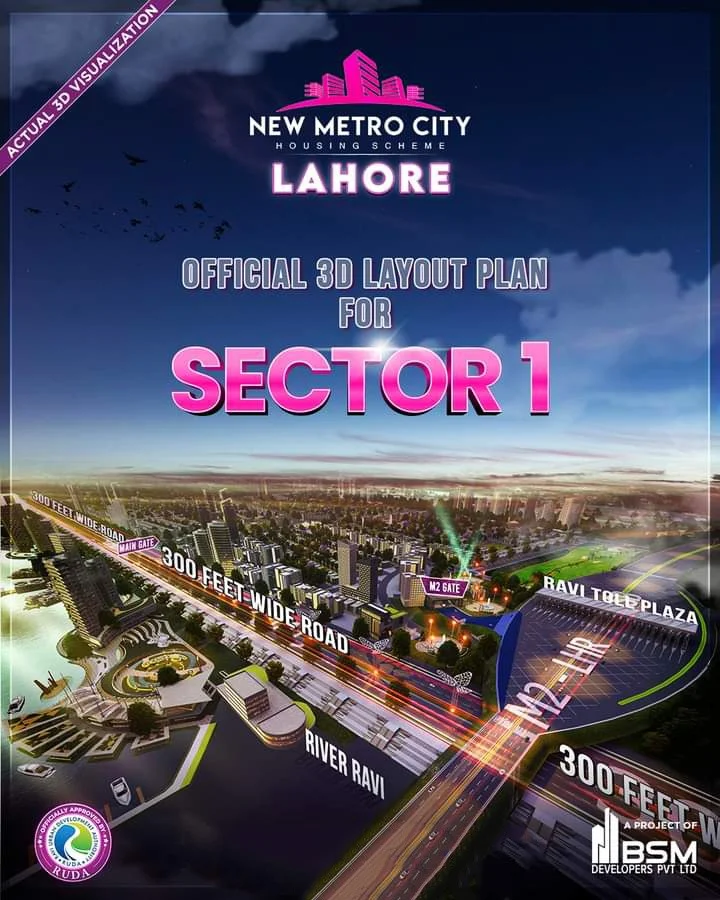New Metro City Lahore Sector 1