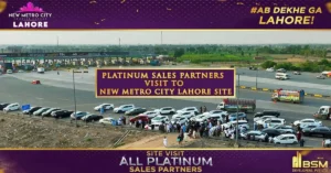 Platinum Sales Partners Visit New Metro City Lahore